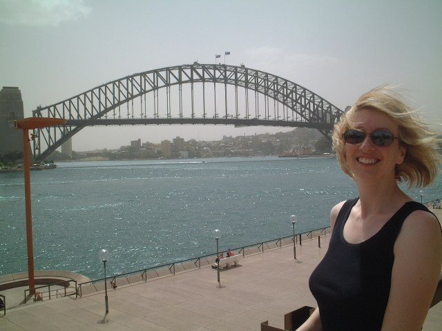 J and the Sydney Harbour Bridge 23 Oct 2002